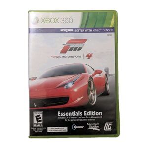 Forza Motorsport 4 (Xbox 360) Essentials Edition | Disc & Case